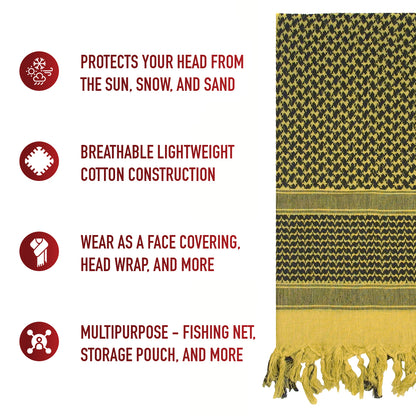 Shemagh Tactical Desert Keffiyeh Scarf