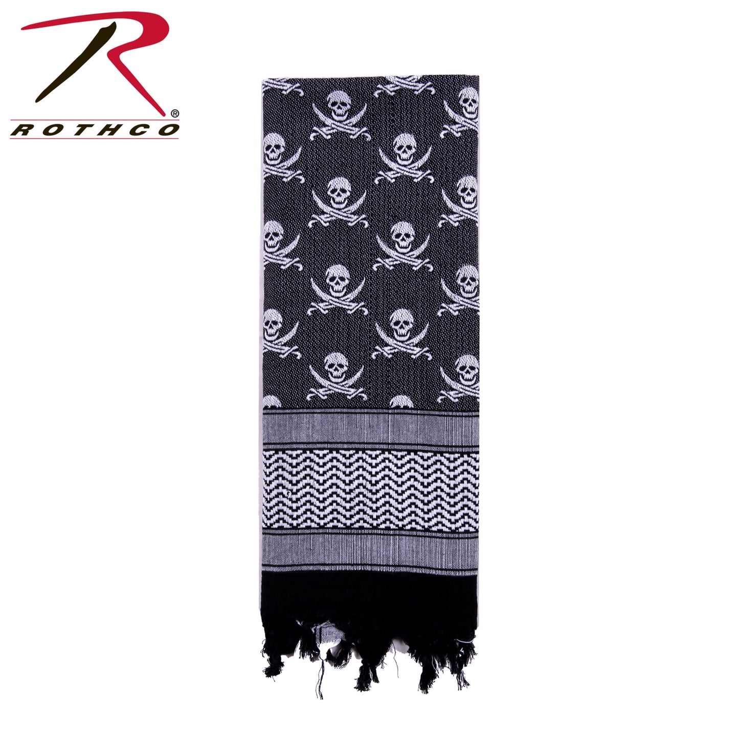 Skulls Shemagh Tactical Desert Keffiyeh Scarf