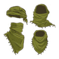 Rothco Skulls Shemagh Tactical Desert Keffiyeh Scarf - Tactical Choice Plus