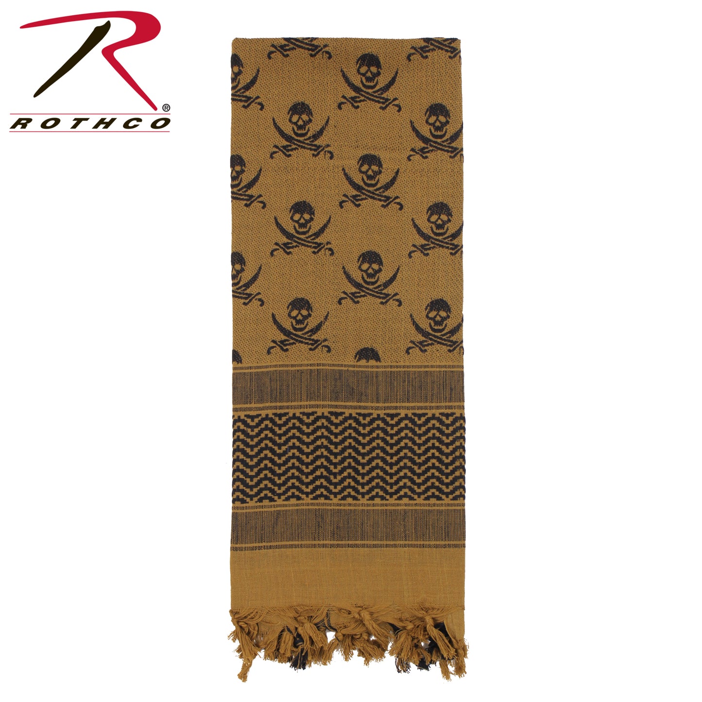 Skulls Shemagh Tactical Desert Keffiyeh Scarf
