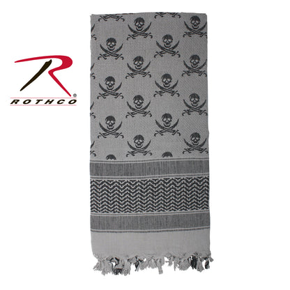 Skulls Shemagh Tactical Desert Keffiyeh Scarf