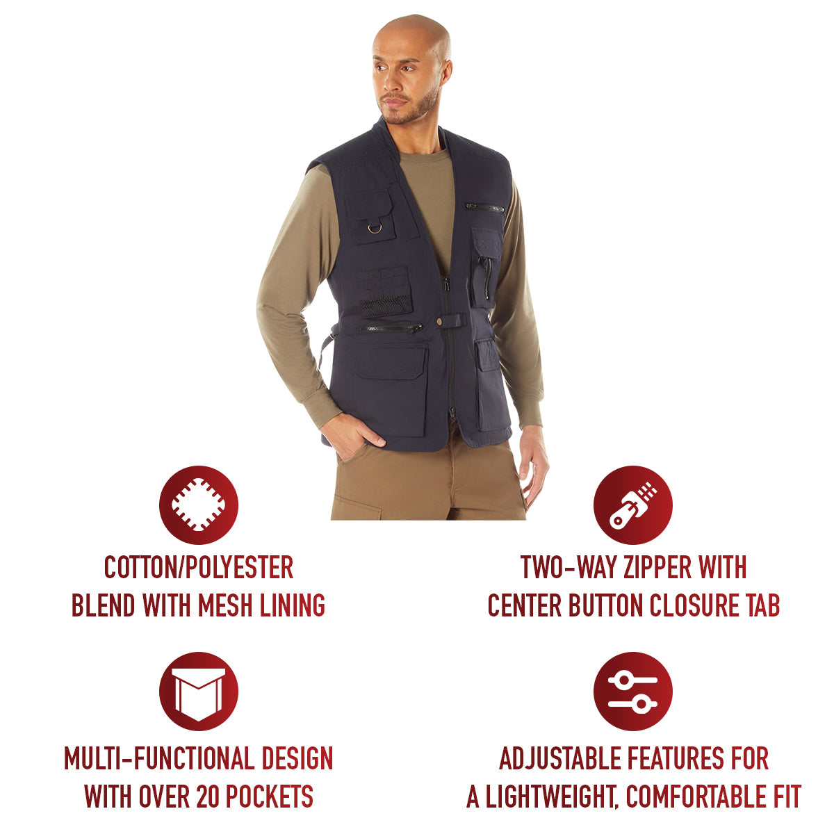 Plainclothes Concealed Carry Vest
