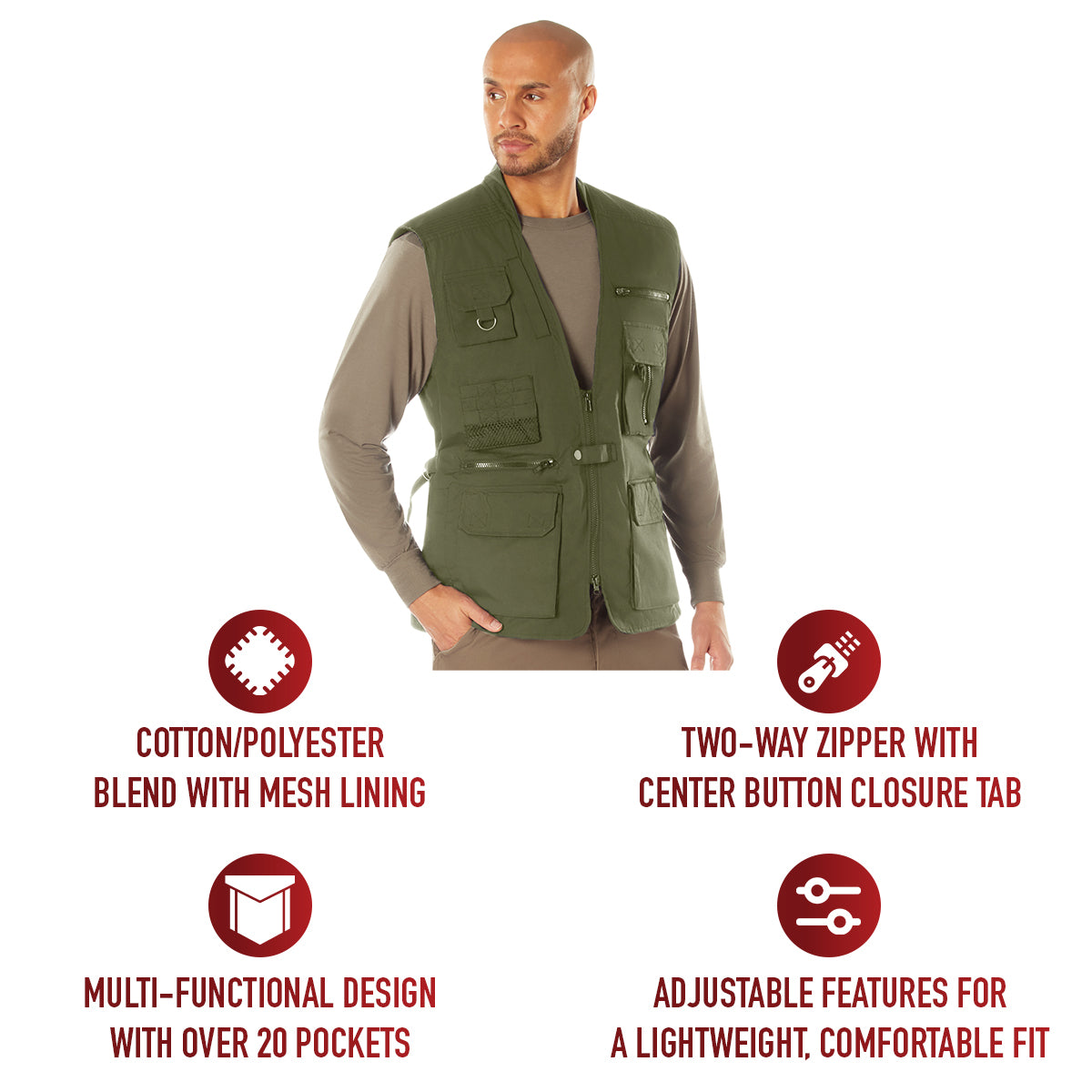 Plainclothes Concealed Carry Vest