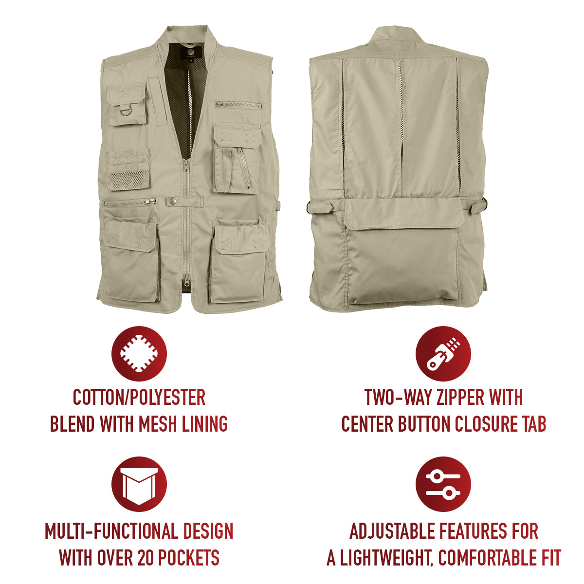 Plainclothes Concealed Carry Vest