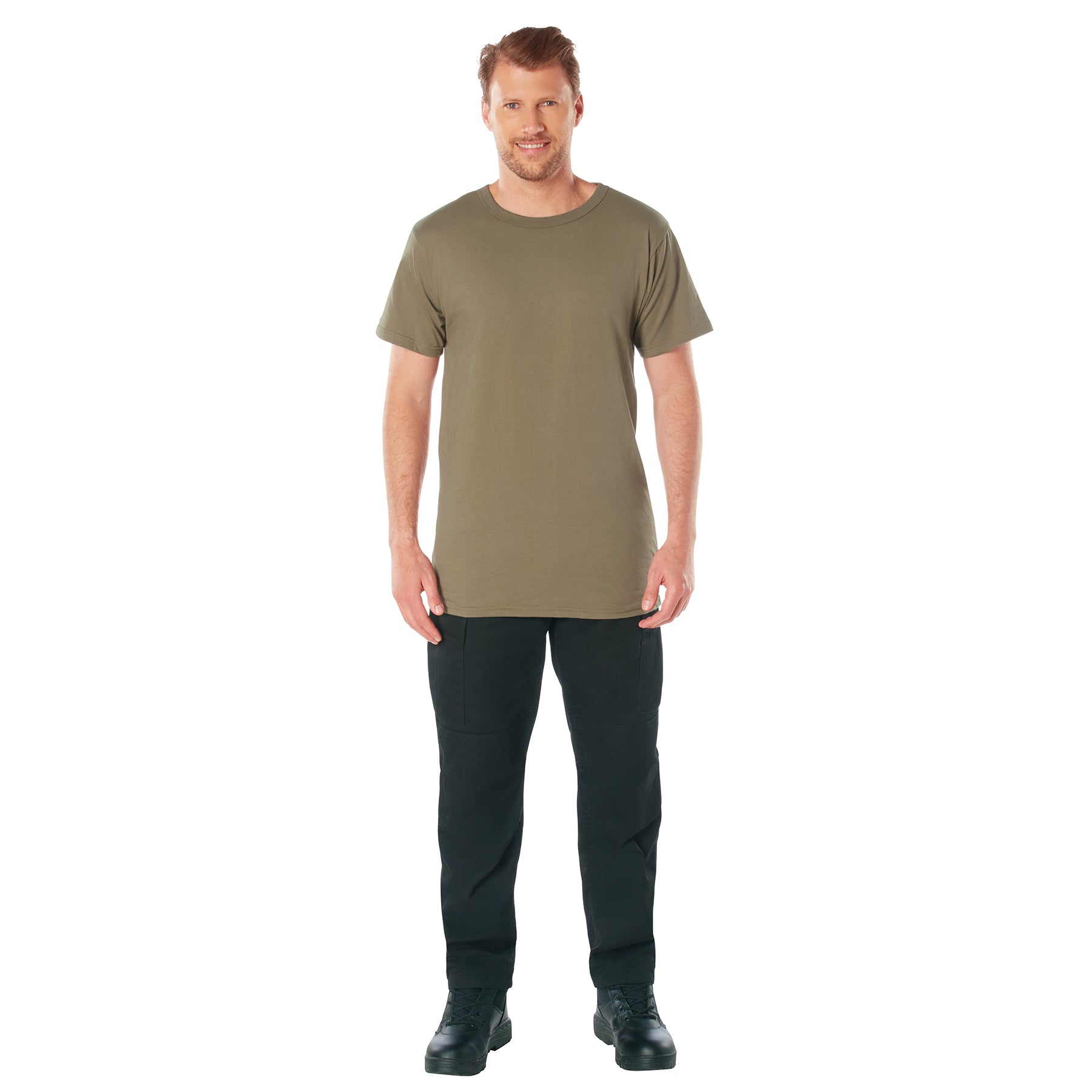 Rothco Solid Color 100% Cotton T-Shirt - Tactical Choice Plus