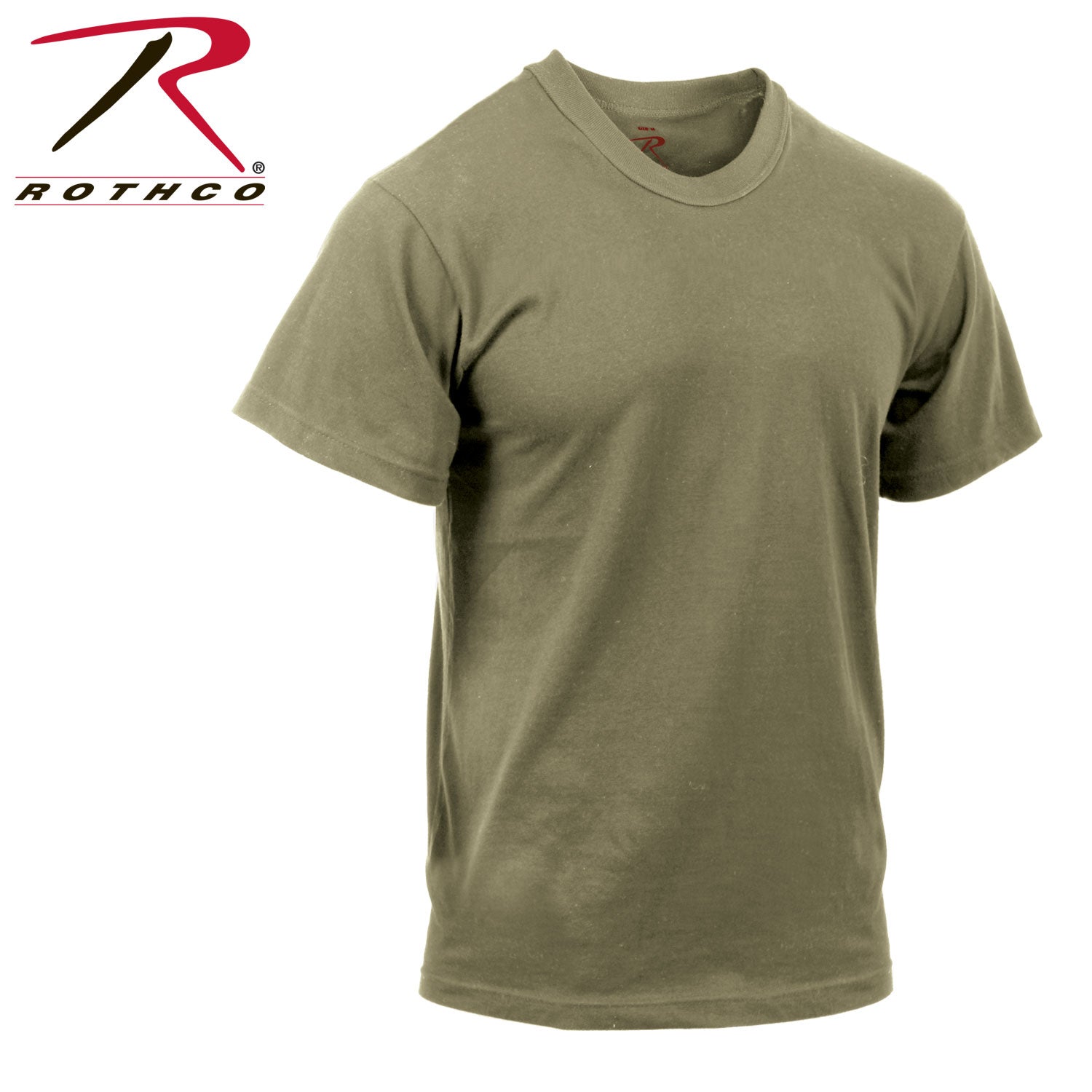 Rothco Solid Color 100% Cotton T-Shirt - Tactical Choice Plus