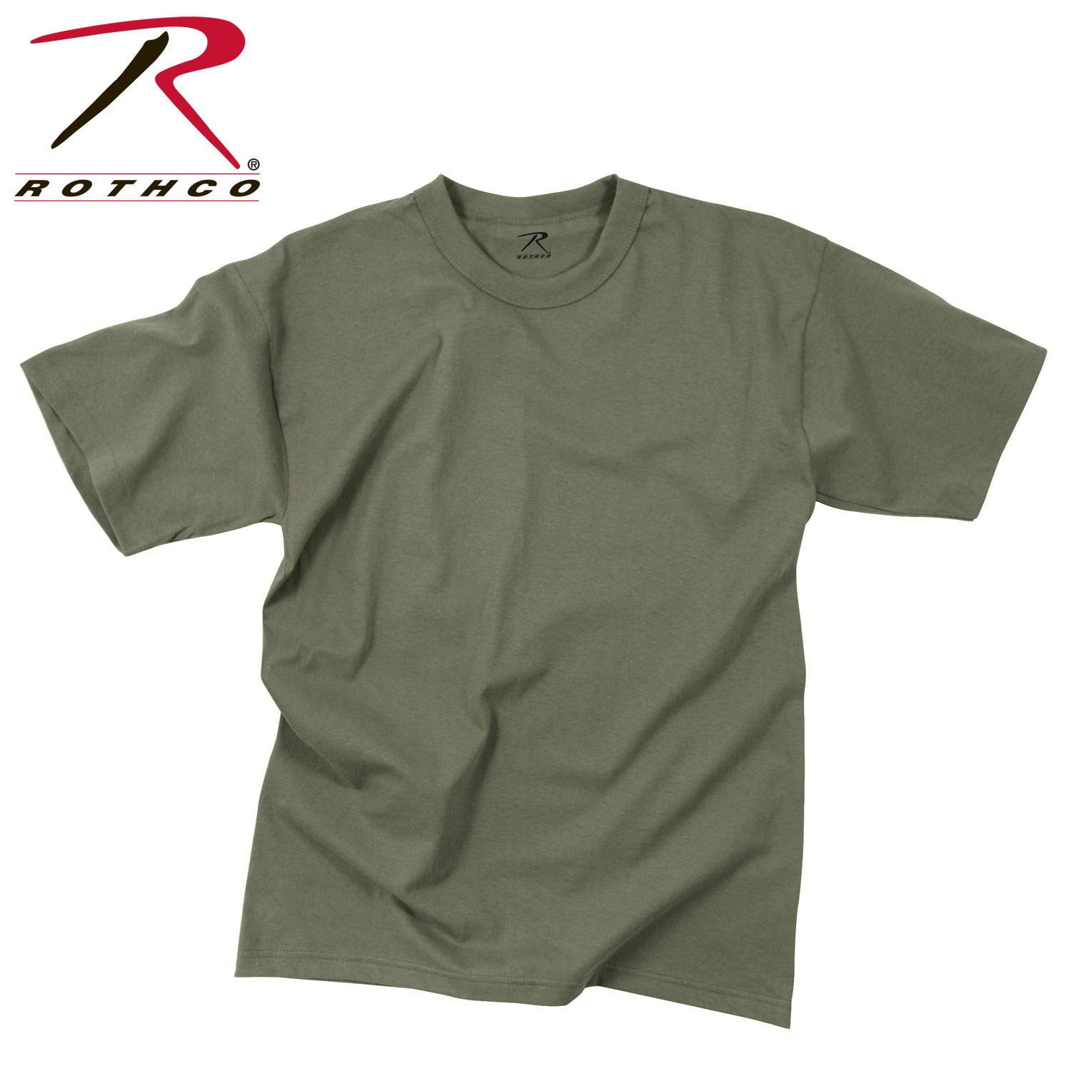 Rothco Solid Color 100% Cotton T-Shirt - Tactical Choice Plus