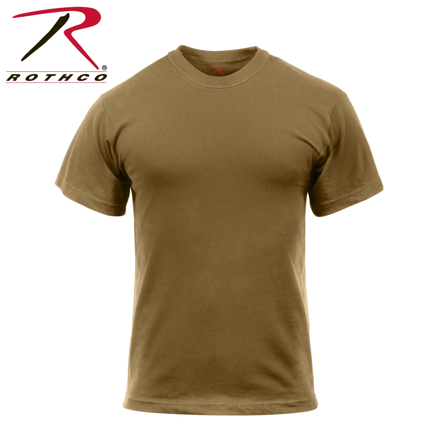 Rothco Solid Color 100% Cotton T-Shirt - Tactical Choice Plus