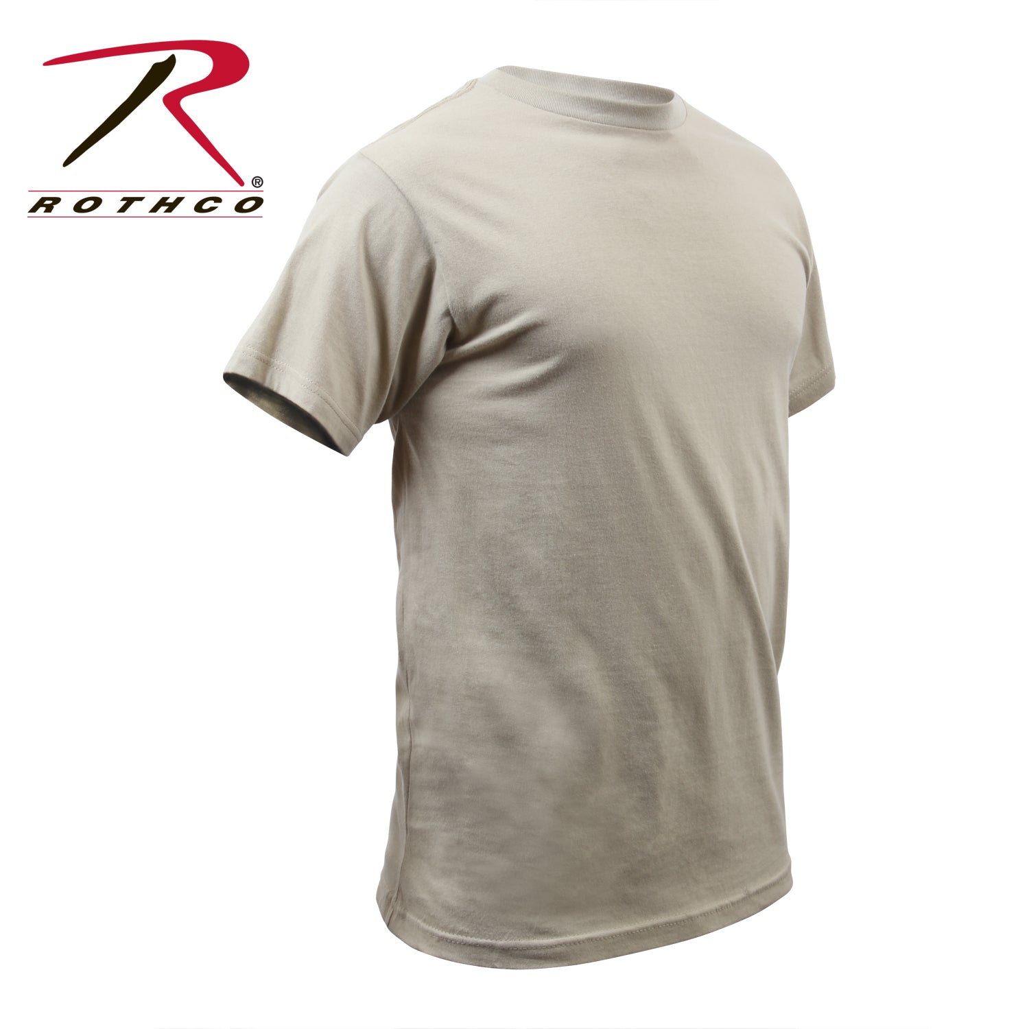 Rothco Solid Color 100% Cotton T-Shirt - Tactical Choice Plus