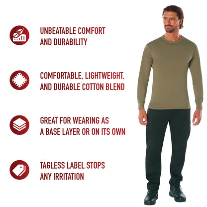 Long Sleeve Solid T-Shirt