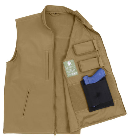 Rothco Concealed Carry Soft Shell Vest - Tactical Choice Plus