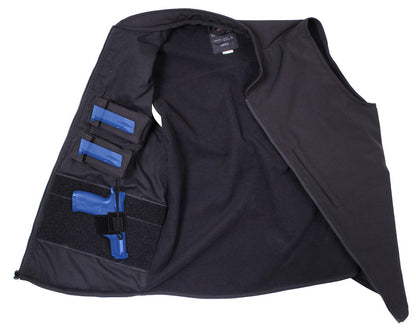 Rothco Concealed Carry Soft Shell Vest - Tactical Choice Plus