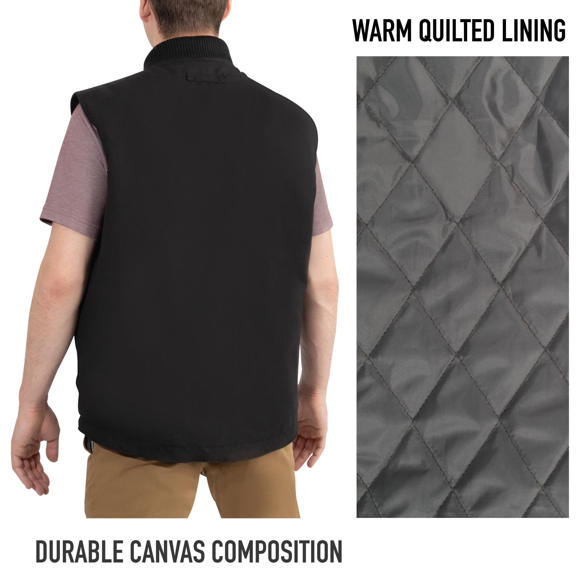 Rothco Concealed Carry Backwoods Canvas Vest - Tactical Choice Plus