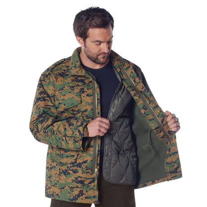 Rothco Camo M-65 Field Jacket - Tactical Choice Plus