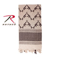 Rothco Crossed Rifles Shemagh Tactical Desert Keffiyeh Scarf - Tactical Choice Plus