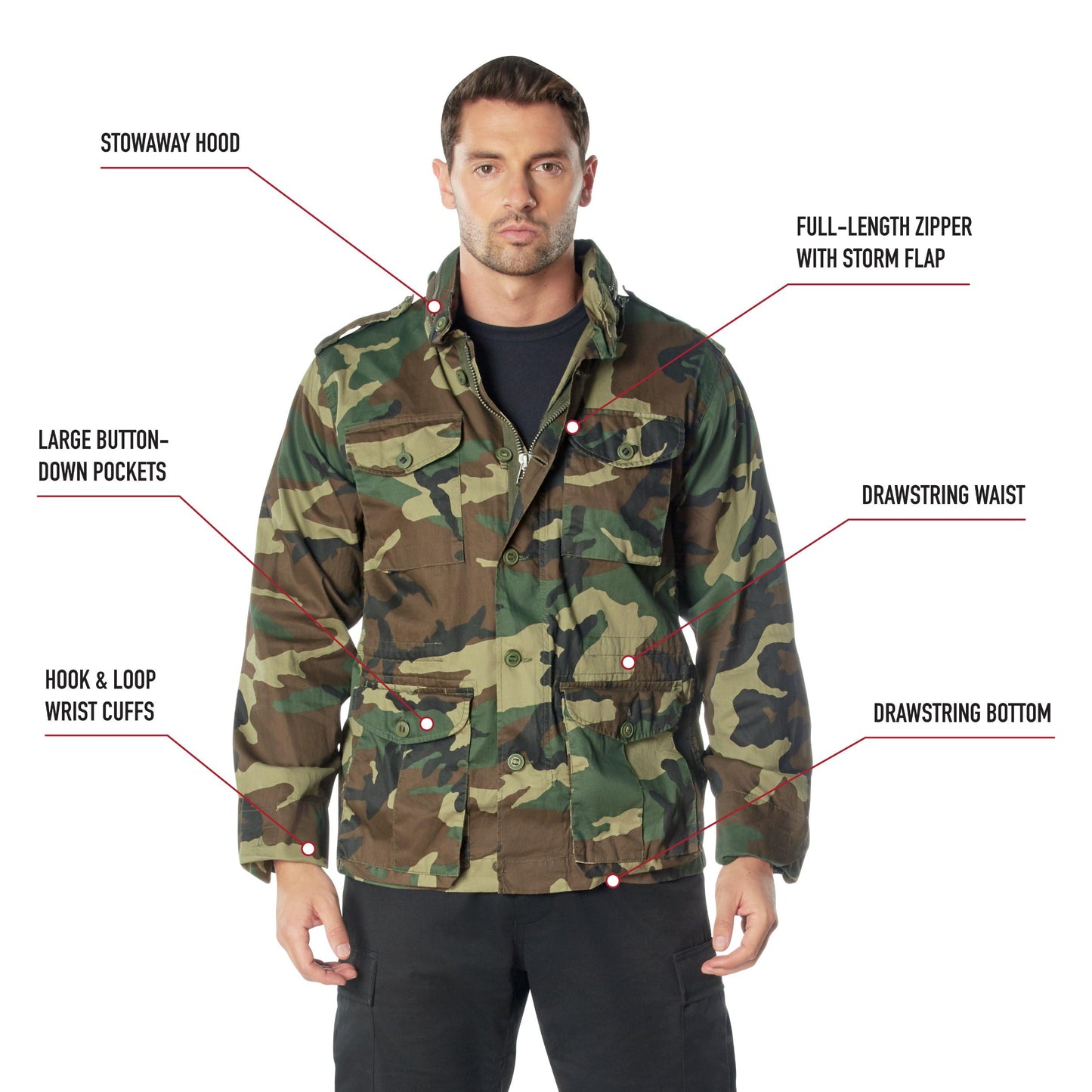 Vintage Lightweight M-65 Field Jacket