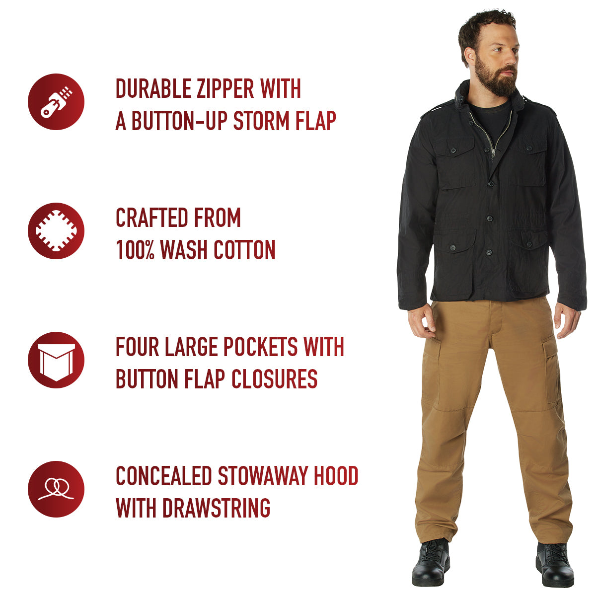 Vintage Lightweight M-65 Field Jacket