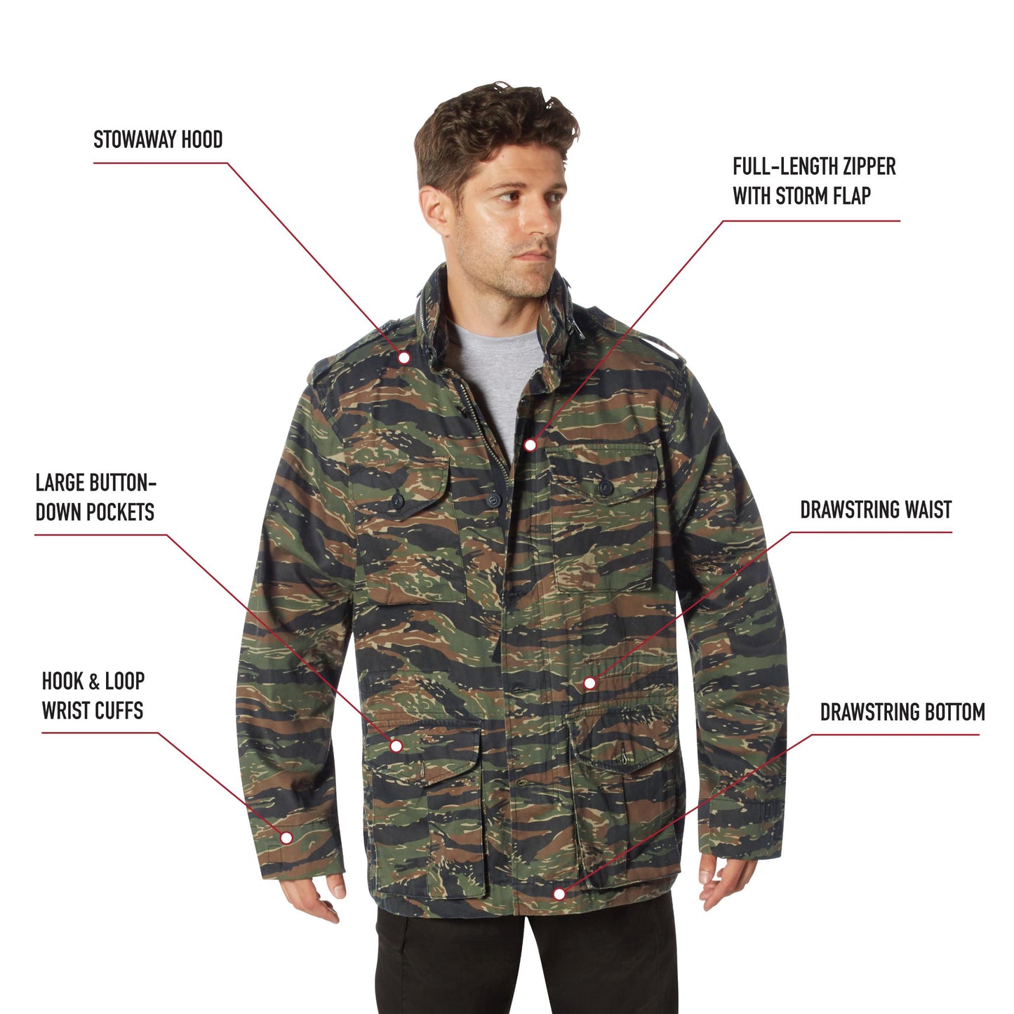 Vintage Lightweight M-65 Field Jacket