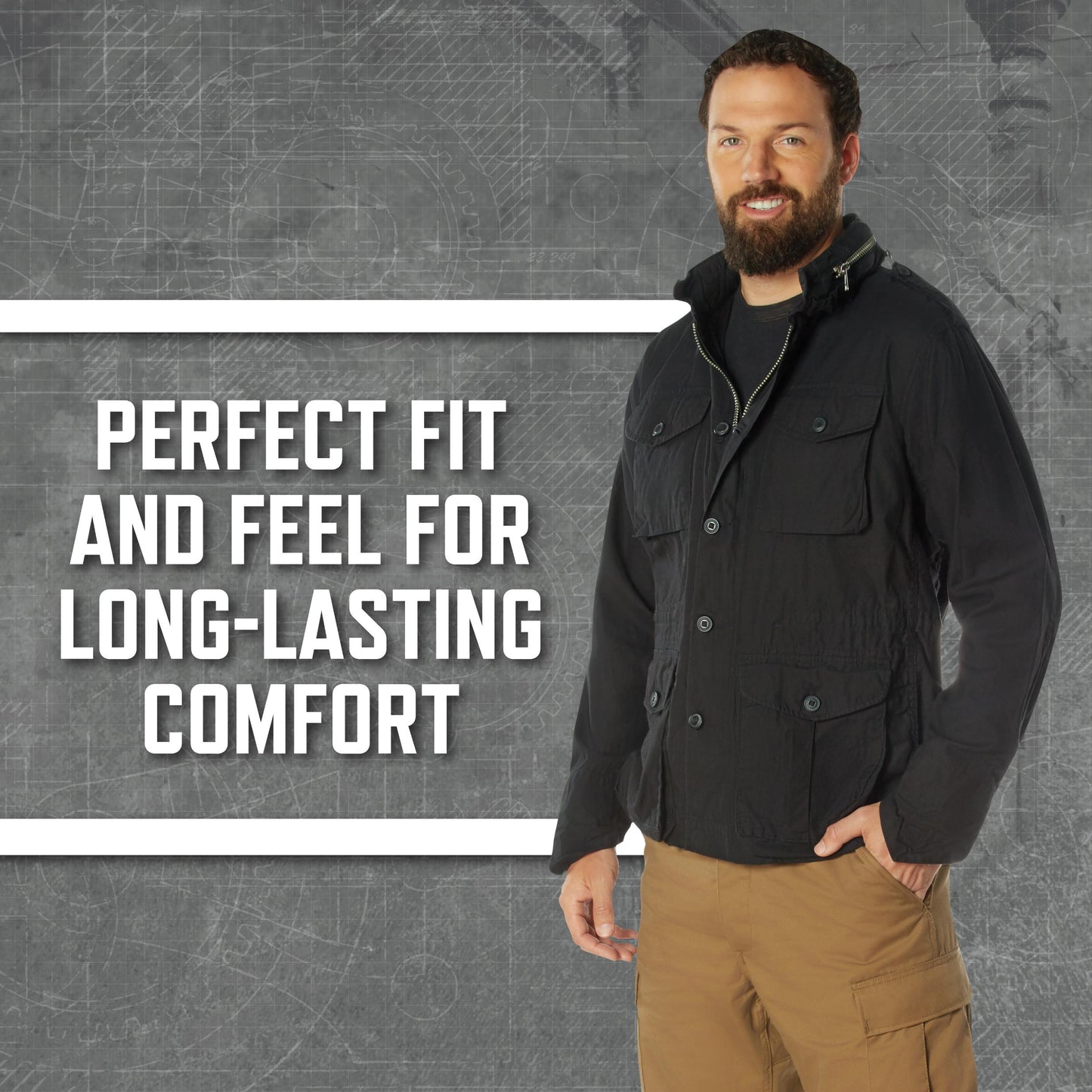 Vintage Lightweight M-65 Field Jacket