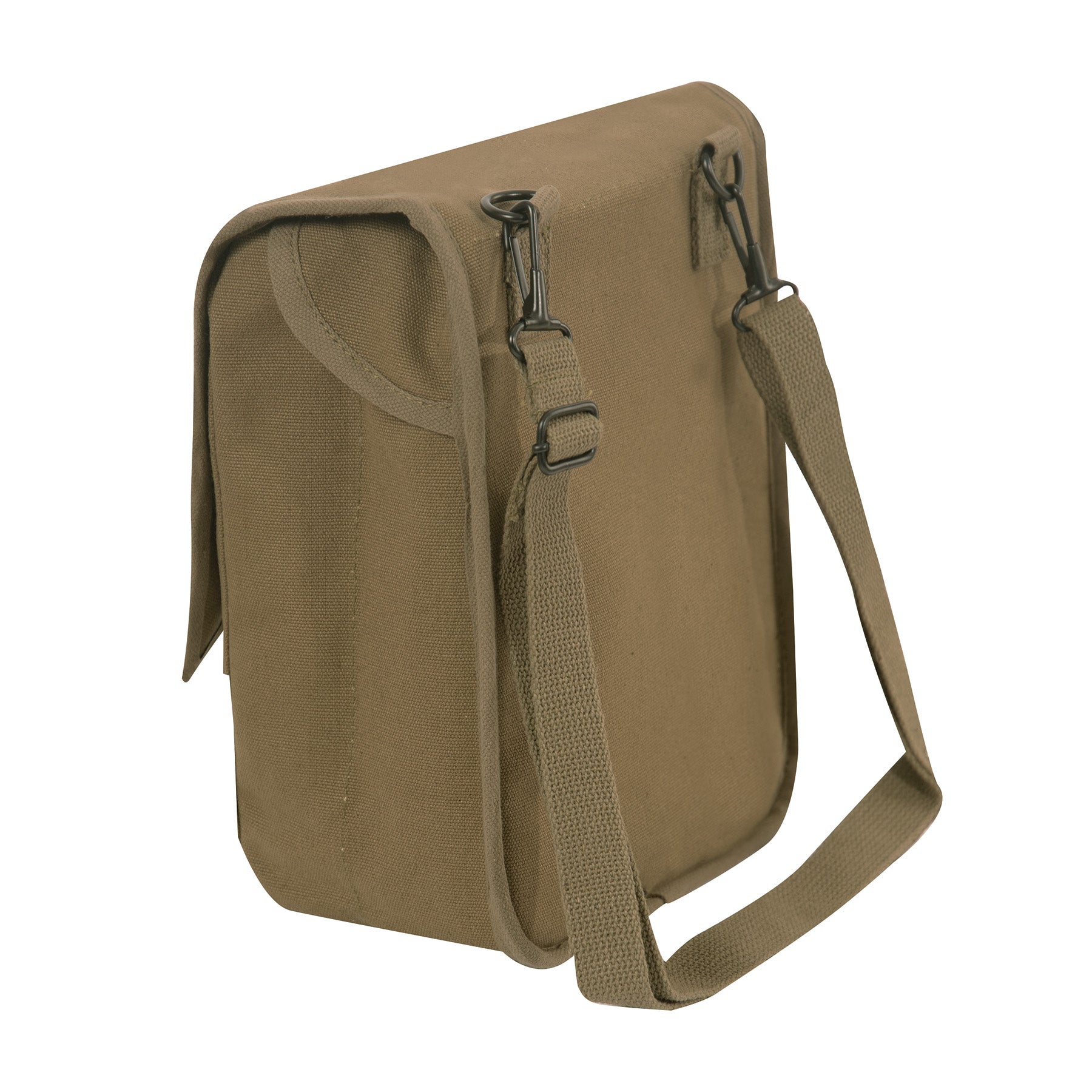 Canvas Map Case Shoulder Bag With Military Patches - Tactical Choice Plus