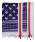 Stars and Stripes US Flag Shemagh Tactical Desert Keffiyeh Scarf - Tactical Choice Plus