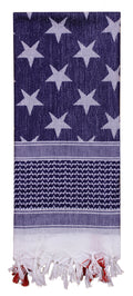 Rothco Stars and Stripes US Flag Shemagh Tactical Desert Keffiyeh Scarf - Tactical Choice Plus