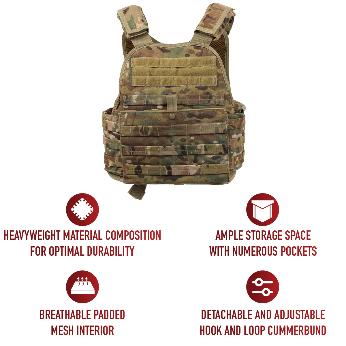 MOLLE Plate Carrier Vest