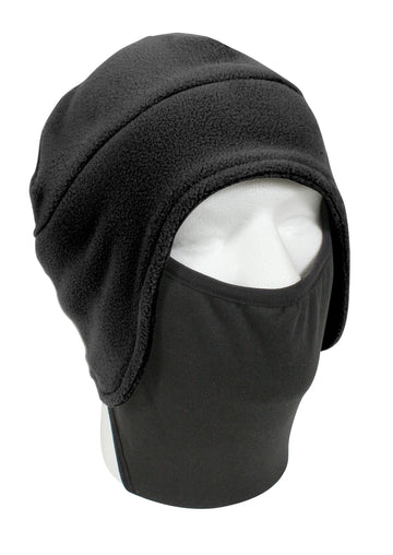 Rothco Convertible Fleece Cap With Poly Facemask - Tactical Choice Plus