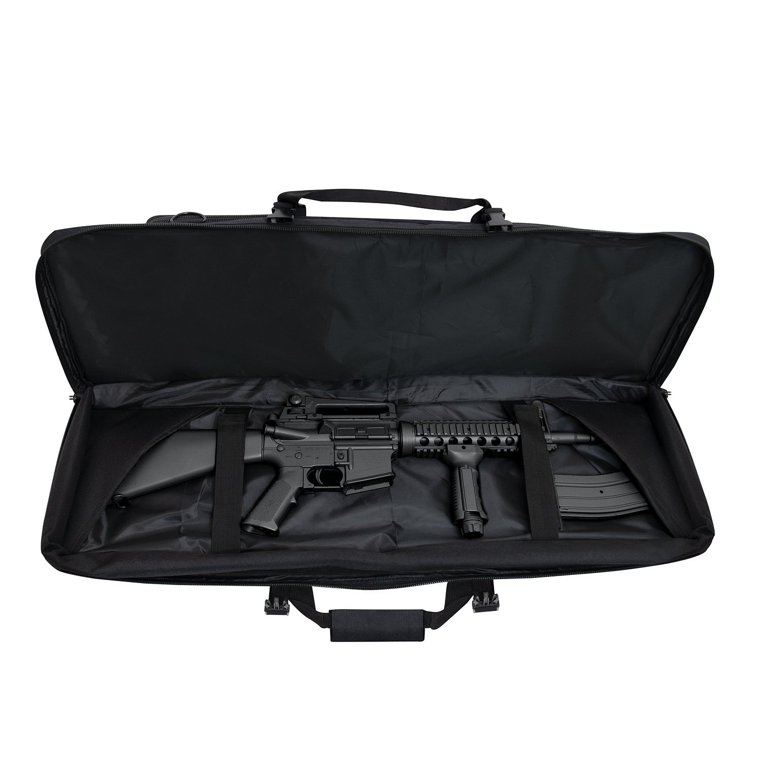 Low Profile 36 Inch Rifle Case - Black - Tactical Choice Plus