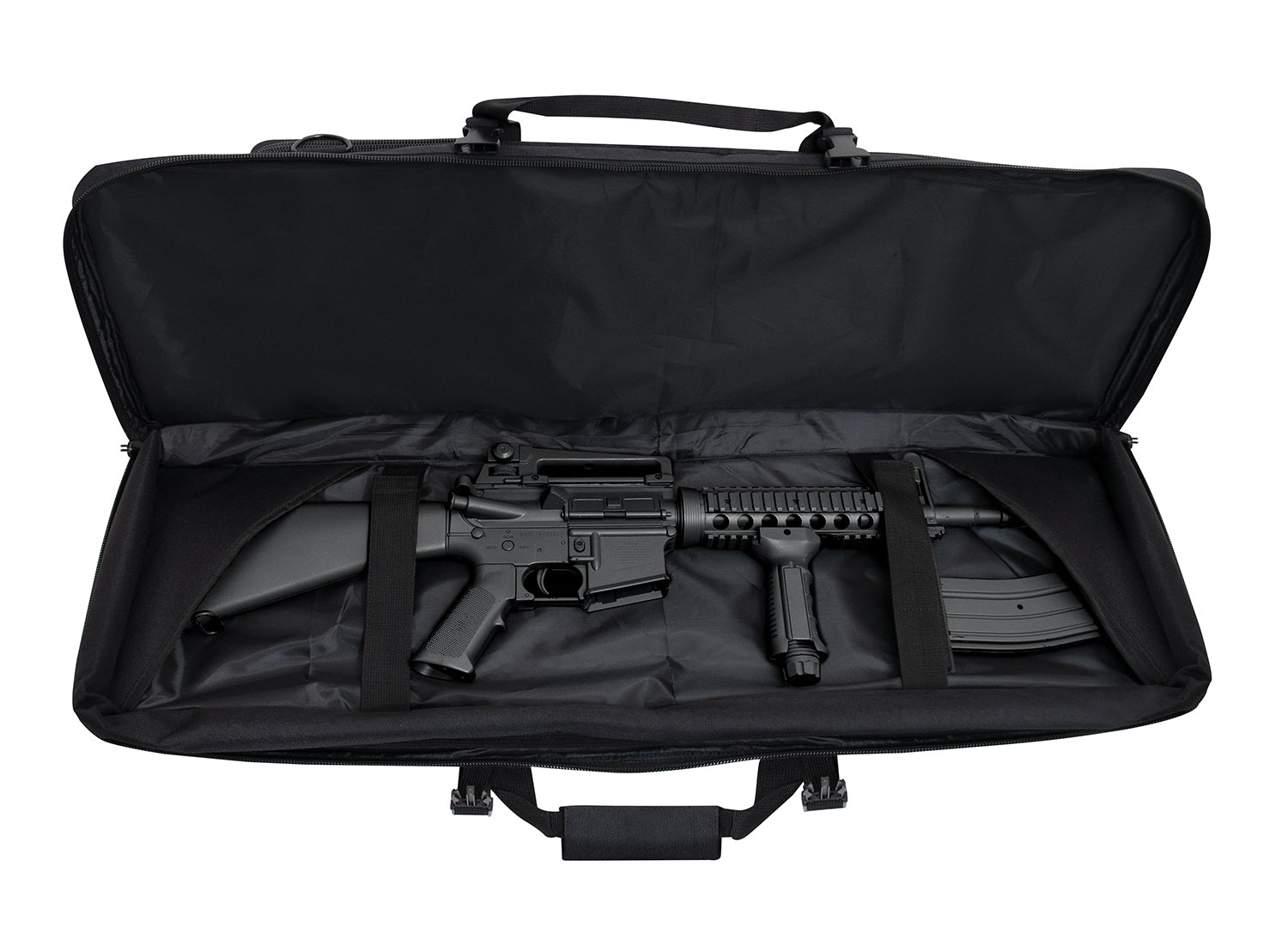 Low Profile 36 Inch Rifle Case - Black - Tactical Choice Plus