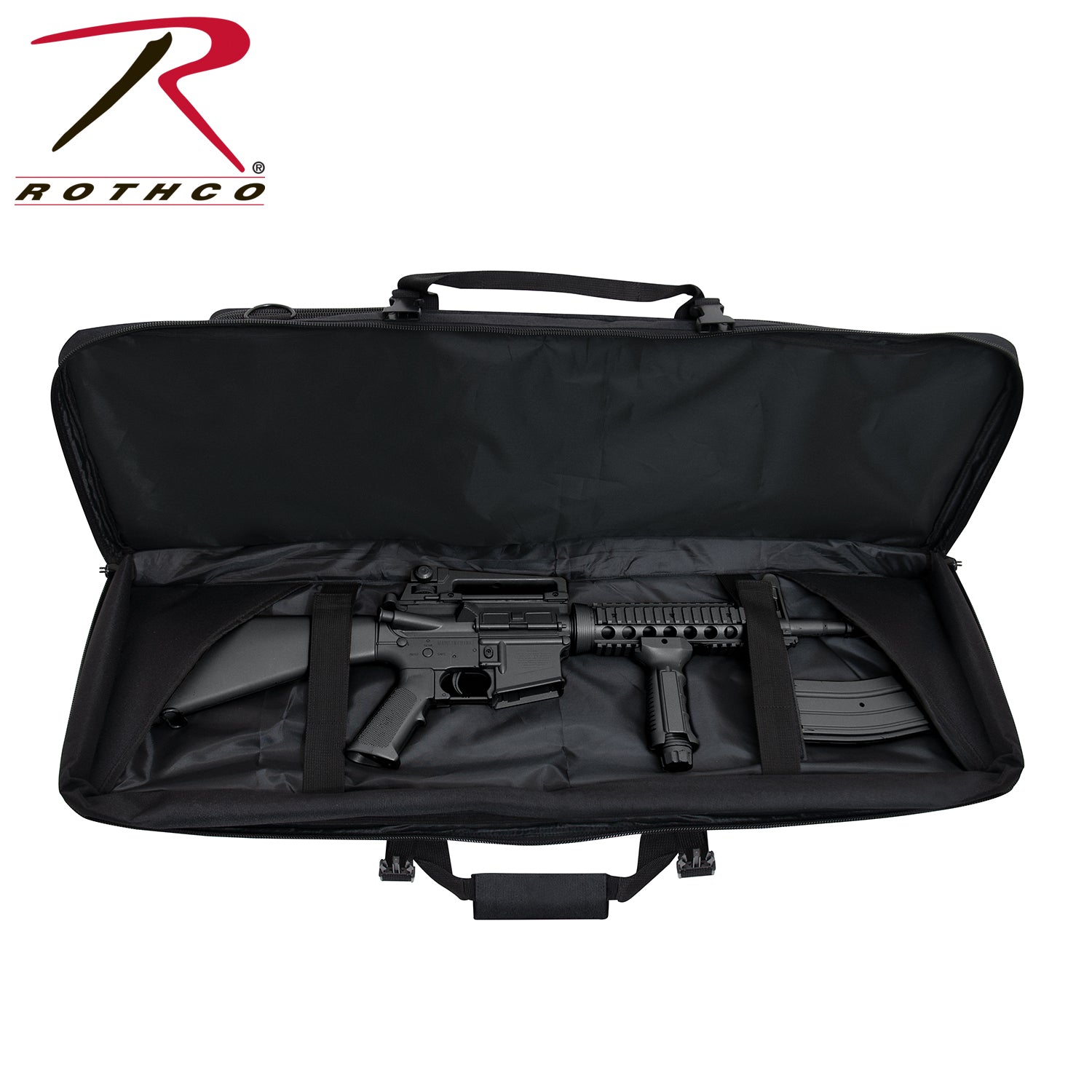 Rothco Low Profile 36 Inch Rifle Case - Black - Tactical Choice Plus