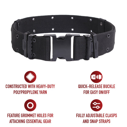 New Issue Marine Corps Style Quick Release Pistol Belts