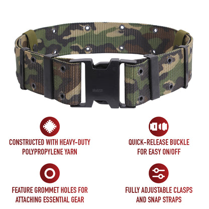 New Issue Marine Corps Style Quick Release Pistol Belts