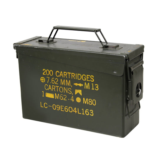 GI .30 & .50 Caliber Ammo Cans - Surplus - Tactical Choice Plus