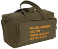 Rothco G.I. Type Zipper Pocket Mechanics Tool Bag With Military Stencil - Tactical Choice Plus