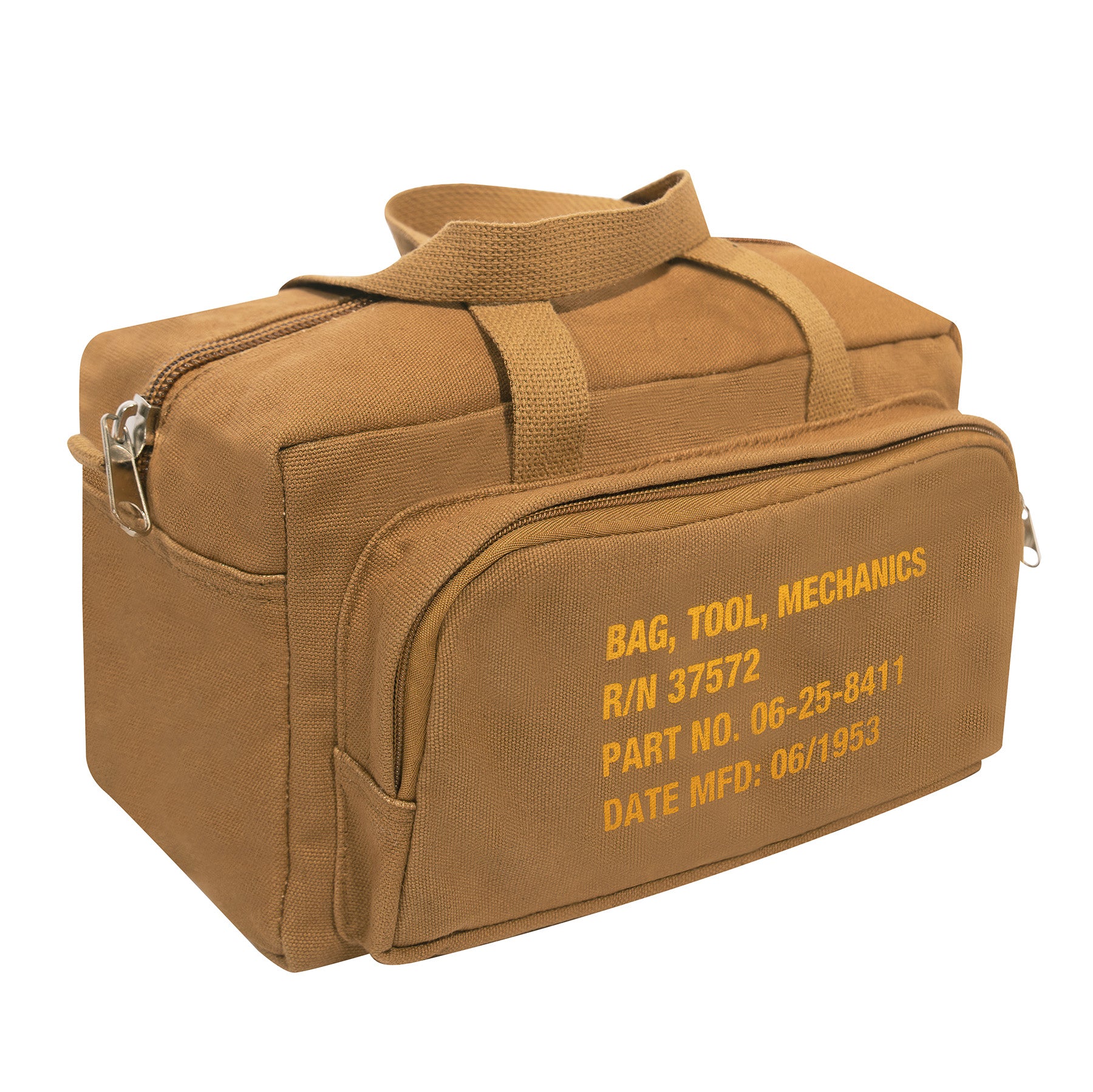 Rothco G.I. Type Zipper Pocket Mechanics Tool Bag With Military Stencil - Tactical Choice Plus