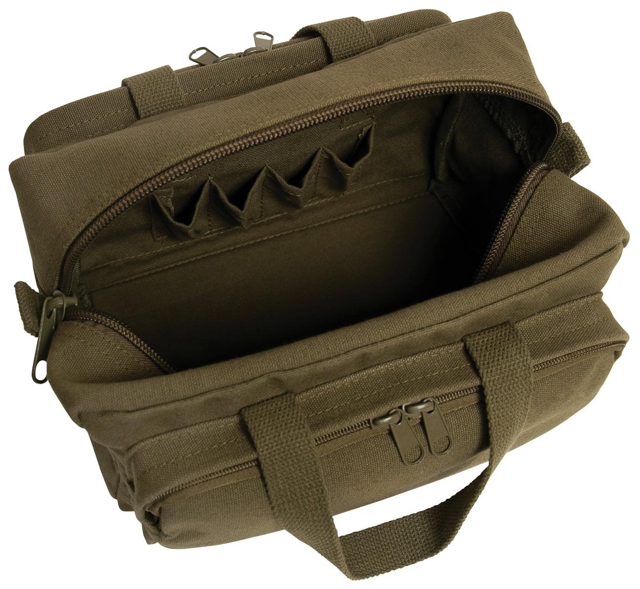 Rothco G.I. Type Zipper Pocket Mechanics Tool Bag With Military Stencil - Tactical Choice Plus