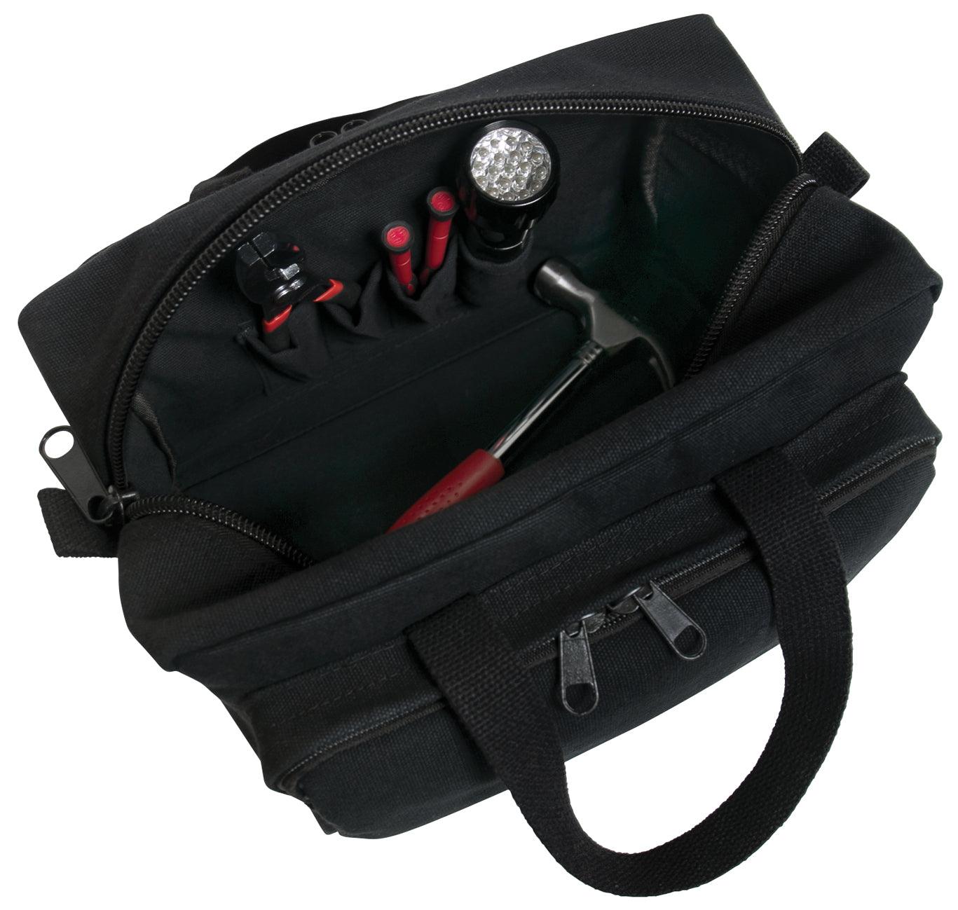 Rothco G.I. Type Zipper Pocket Mechanics Tool Bag With Military Stencil - Tactical Choice Plus