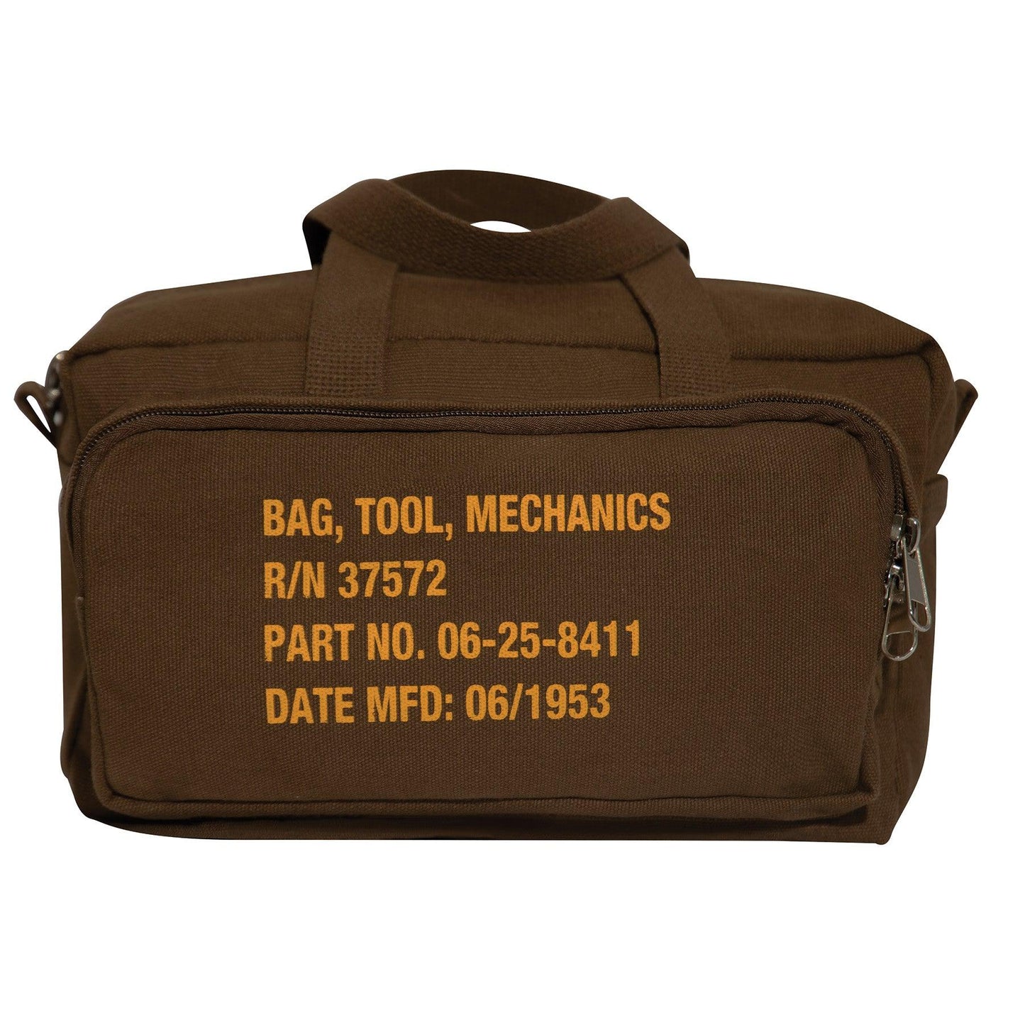 Rothco G.I. Type Zipper Pocket Mechanics Tool Bag With Military Stencil - Tactical Choice Plus