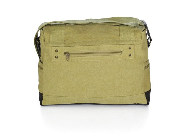 Rothco Vintage Canvas B-15 Pilot Messenger Bag - Tactical Choice Plus