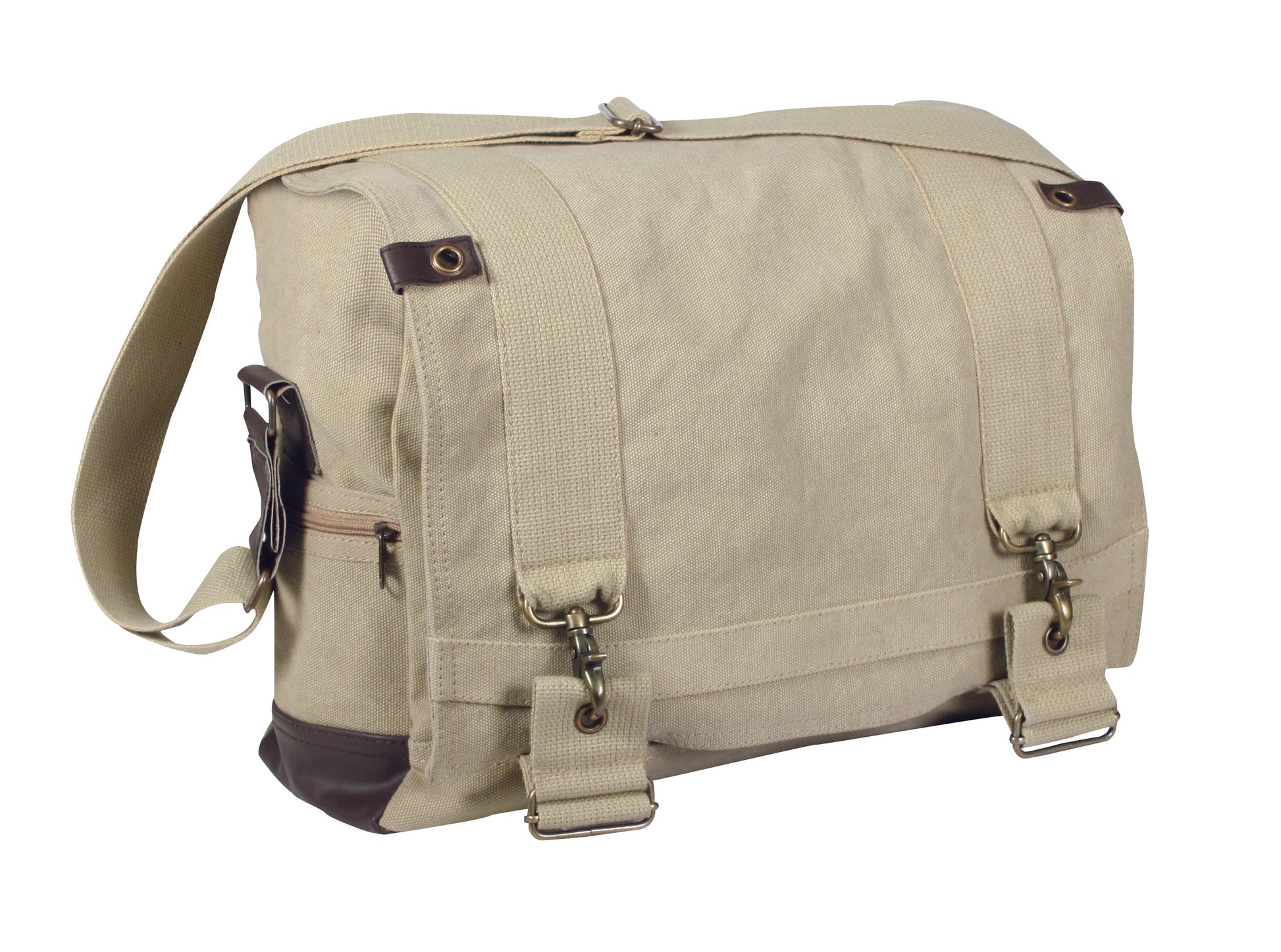 Rothco Vintage Canvas B-15 Pilot Messenger Bag - Tactical Choice Plus