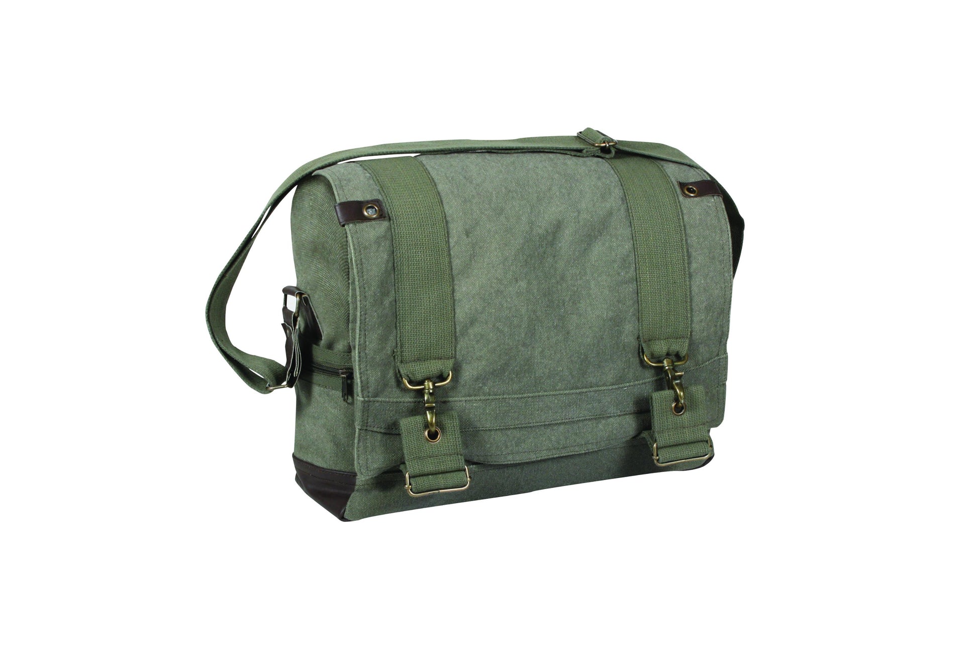 Rothco Vintage Canvas B-15 Pilot Messenger Bag - Tactical Choice Plus