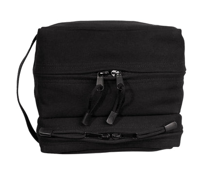Canvas Dual Compartment Travel Kit - Tactical Choice Plus