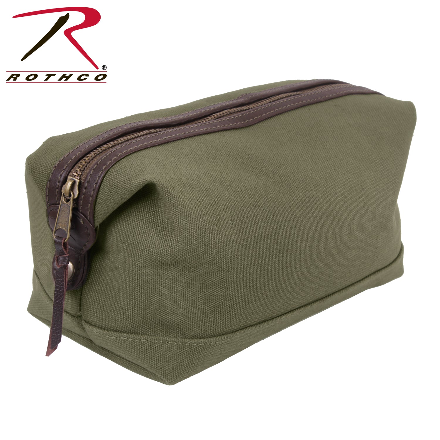 Rothco Canvas & Leather Travel Kit - Tactical Choice Plus