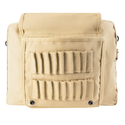 Vintage Canvas Paratrooper Bag with Bio-Hazard Symbol