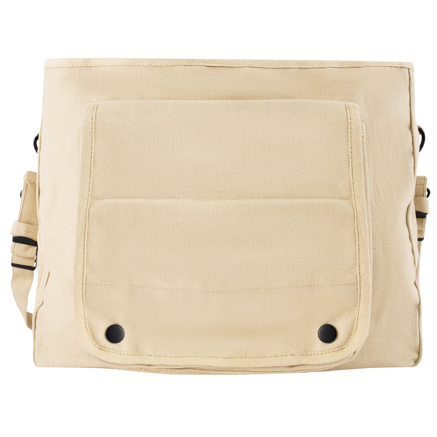 Vintage Canvas Paratrooper Bag with Bio-Hazard Symbol