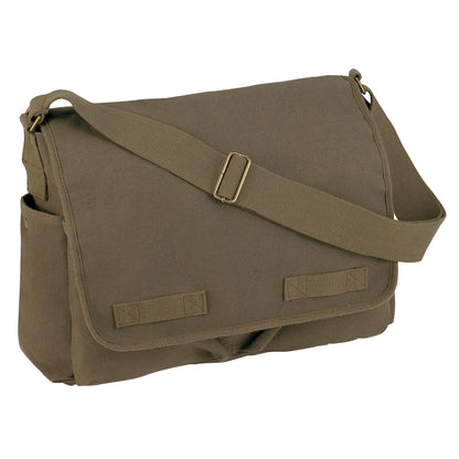 Classic Canvas Messenger Bag