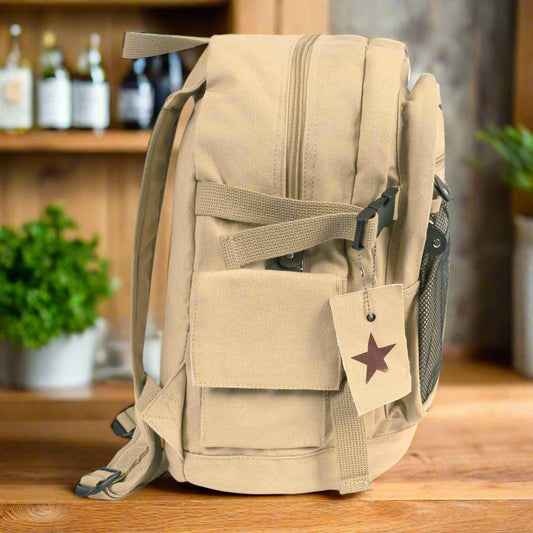 Vintage Canvas Backpack- Tactical Choice Plus