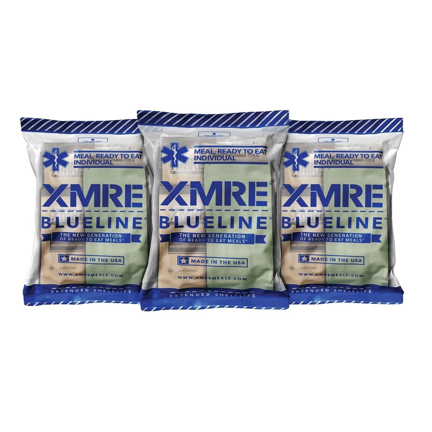 XMRE Blue Line Meals -12 Pack - Tactical Choice Plus