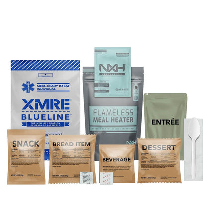 XMRE Blue Line Meals -12 Pack - Tactical Choice Plus